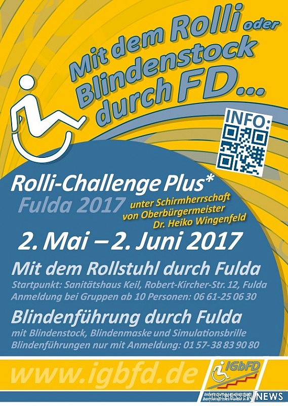 Neuauflage: Rolli-Challenge Plus* 2017 von der IG barriefreies ... - Osthessen News