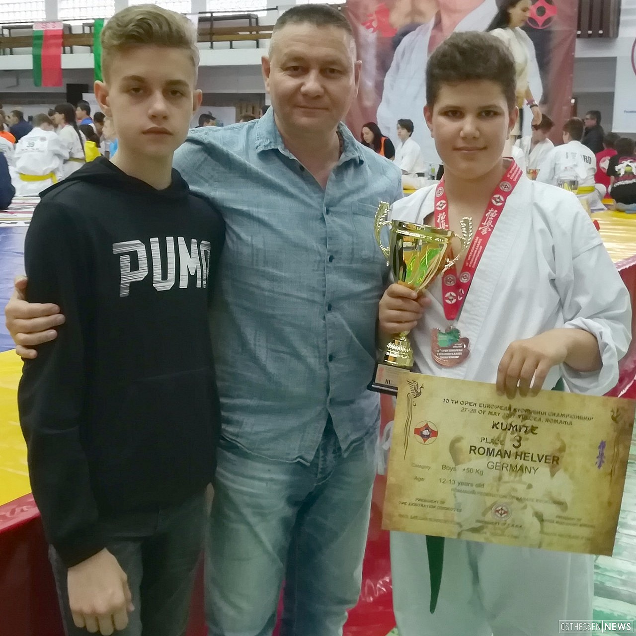 Bronze bei Karate-EM - Osthessen News